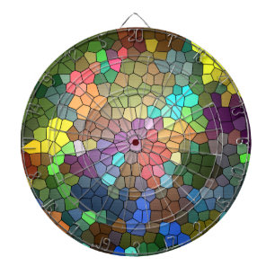 Stained Glass by Shirley Taylor Dartboard