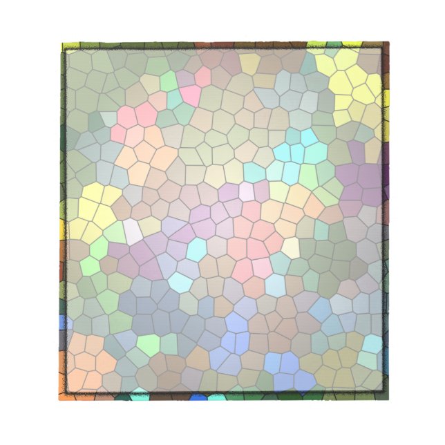 Stained Glass by Shirley Taylor Notepad (Front)