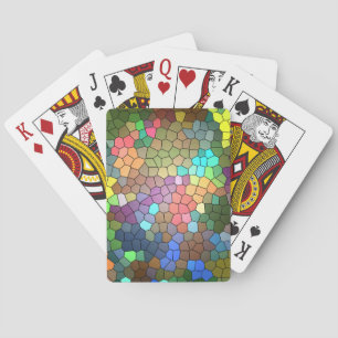 Stained Glass by Shirley Taylor Playing Cards