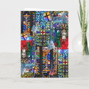 Stained Glass Card