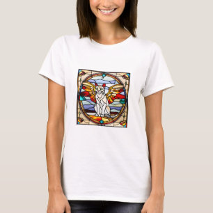 Stained Glass Cat T-Shirt