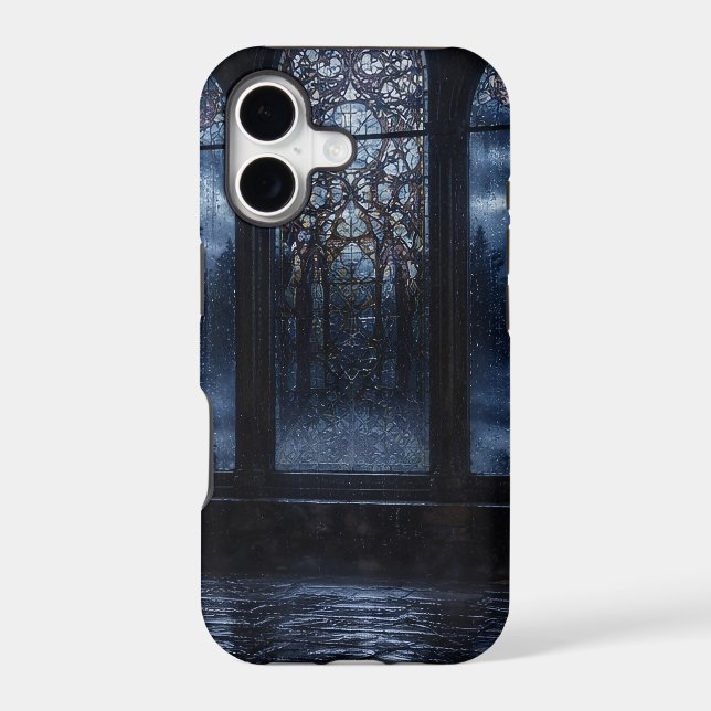 Stained Glass Chapel iPhone Case (Back)