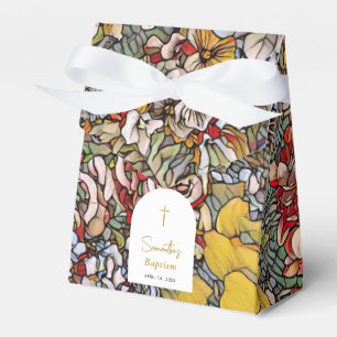 Stained Glass Christening Baptism Favour Favour Box