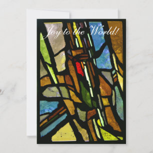 Stained Glass Christmas card