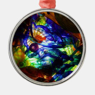 Stained Glass Christmas Ornament