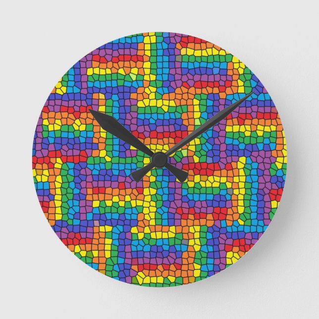 Stained Glass Clock (Front)