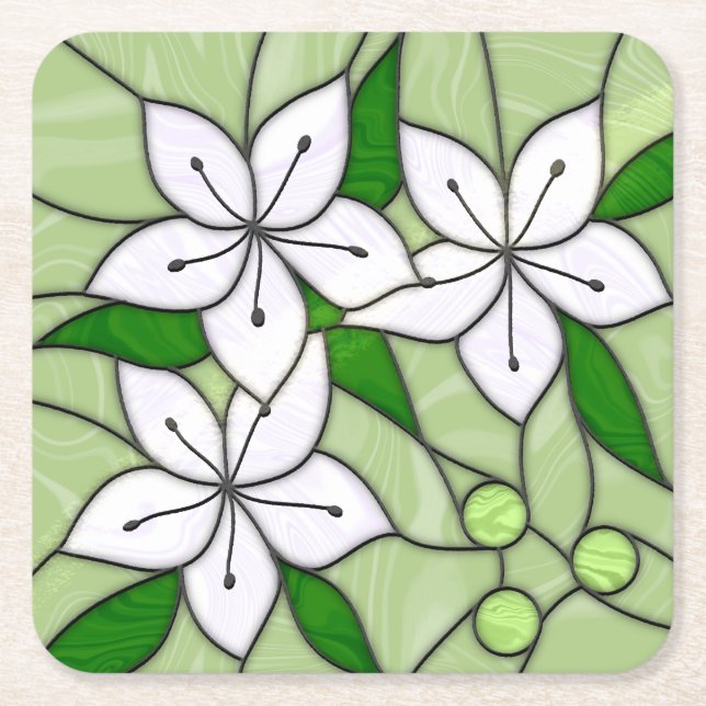 Stained Glass Coasters (Front)