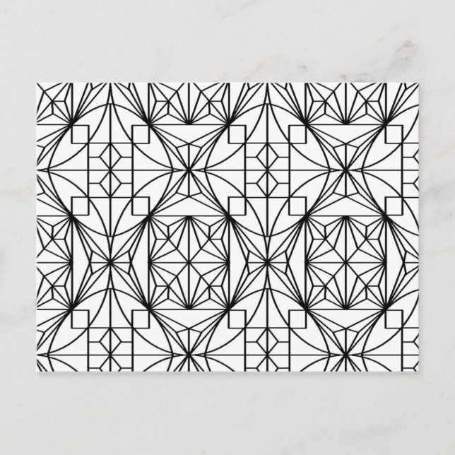 Stained glass colour your card (Front)