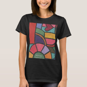 Stained Glass Design T-Shirt