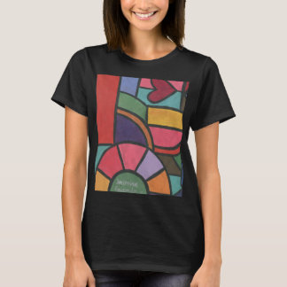 Stained Glass Design T-Shirt