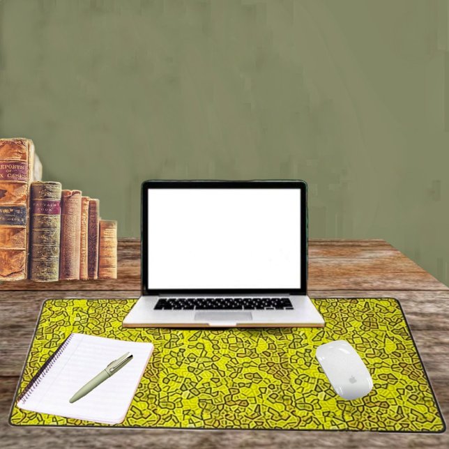 Stained Glass   Desk Mat (Stained Glass Desk Mat, adds glamor to your desk, and office space!)