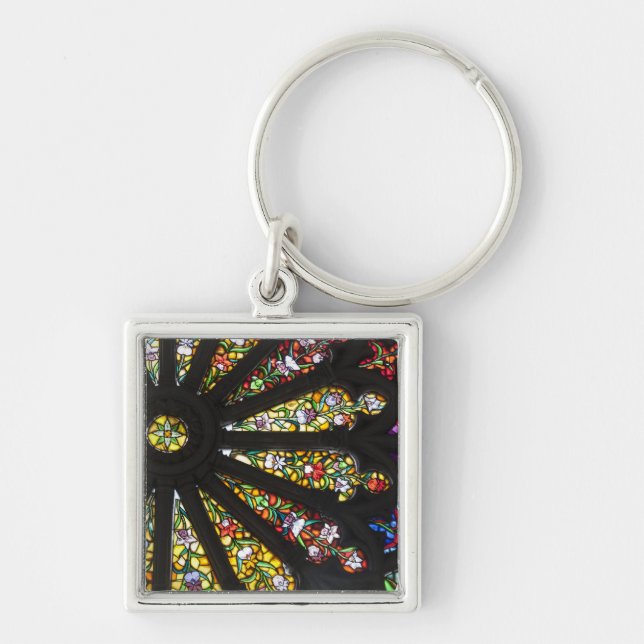 Stained Glass detail 2 Key Ring (Front)