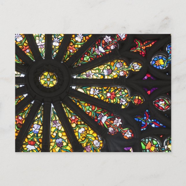Stained Glass detail 2 Postcard (Front)