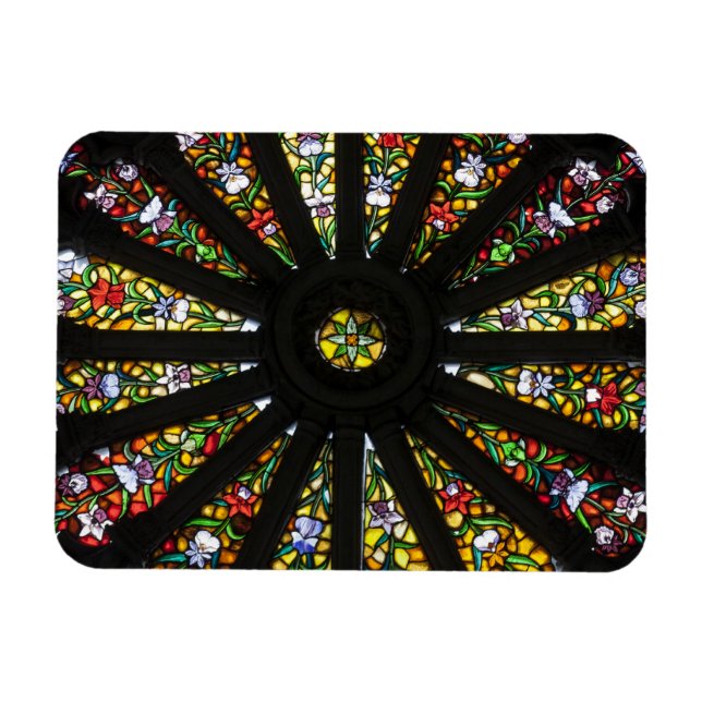 Stained Glass detail Magnet (Horizontal)