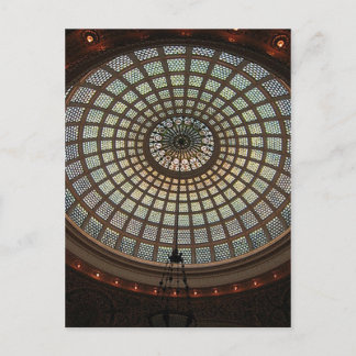 Stained Glass Dome Postcard