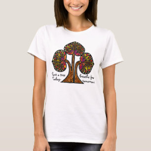 Stained Glass Eco Tree (Personalised) T-Shirt