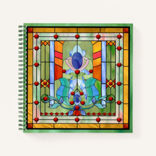 Stained Glass Fantasy Notebook