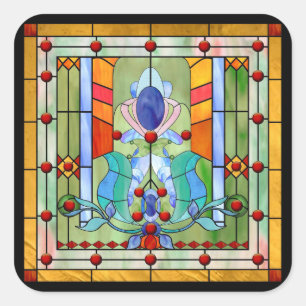 Stained Glass Fantasy Sticker