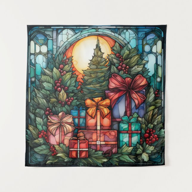 Stained Glass Gifts Tapestry (Front)