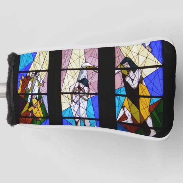 Stained Glass Golf Head Cover (Front)