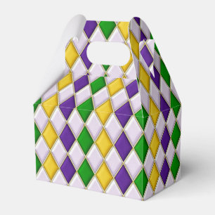 Stained Glass Harlequin Favour Box