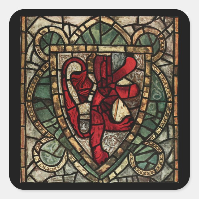 Stained Glass Heraldry Stickers (Front)