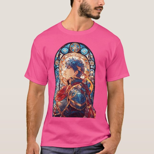 Stained Glass Ike T-Shirt (Front)