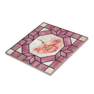 Stained Glass IMAGE Tile Design