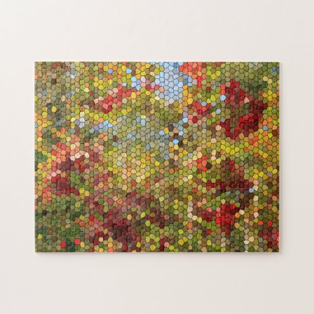 Stained Glass Jigsaw Puzzle (Horizontal)