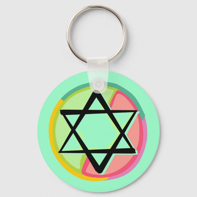 Stained Glass - Key Ring (Front)