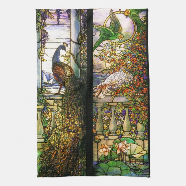 Stained Glass Kitchen Towel (Vertical)