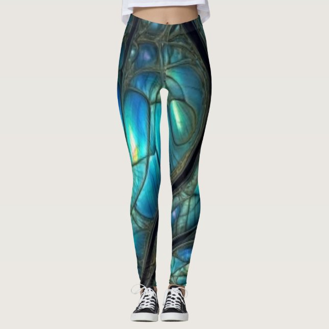 Stained glass  leggings (Front)
