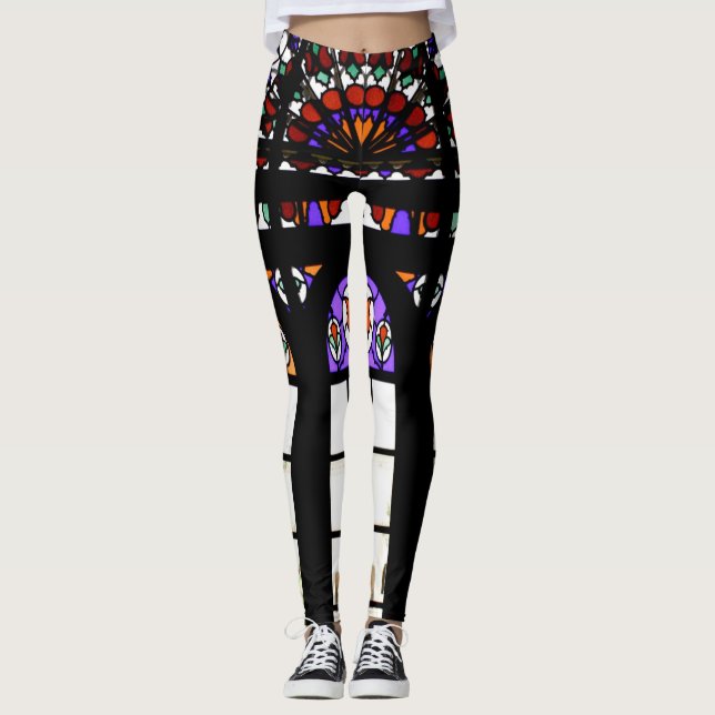 Stained Glass  Leggings (Front)