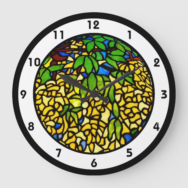 Stained Glass Look Clock (Front)