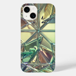 Stained glass look colorful abstract Case-Mate iPhone 14 case