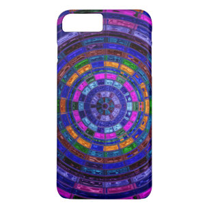 Stained Glass Mosaic Abstract #3 iPhone 8 Plus/7 Plus Case