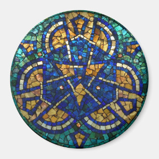 Stained Glass Mosaic Magnet "Kaleidoscope"