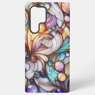 Stained glass mosaic samsung galaxy case