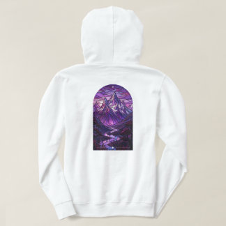 Stained Glass Mountain Hoodie