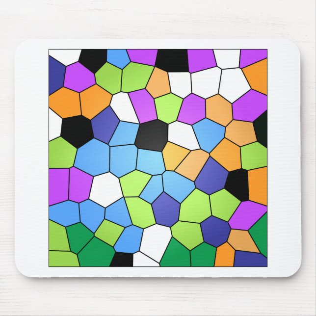 Stained Glass Mouse Mat (Front)