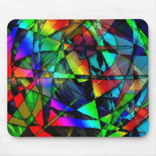 STAINED GLASS MOUSE MAT (Front)