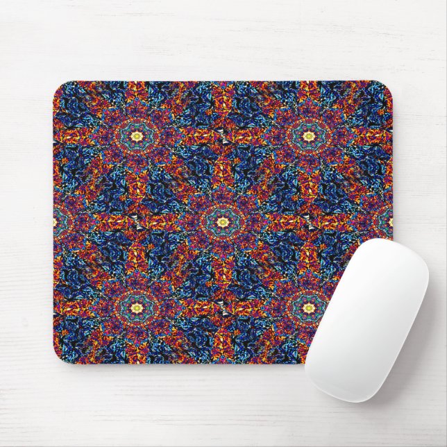 Stained Glass...... Mouse Mat (With Mouse)