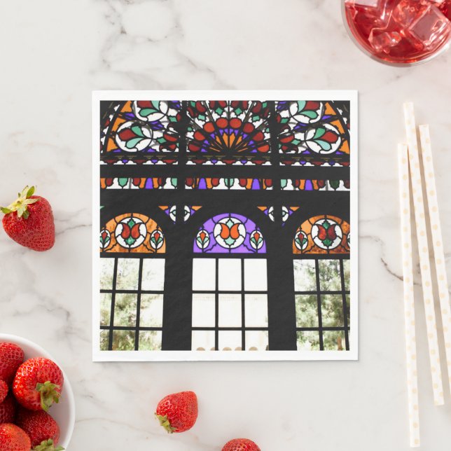 Stained Glass Napkin (Insitu)