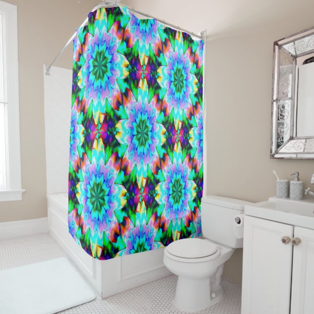 Stained glass of the Sea.... Shower Curtain (In Situ)