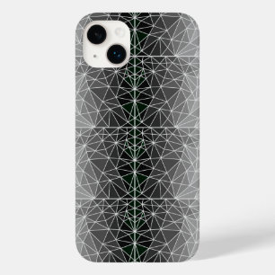 Stained glass pattern 03.Grey.Offwhite Line BG Case-Mate iPhone 14 Plus Case