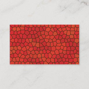 Stained Glass Pattern Business Card