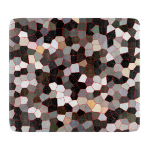 Stained Glass Pattern Cutting Board