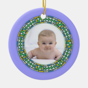 Stained Glass Photo Ornament