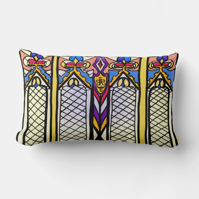 Stained Glass Pillows (Front)