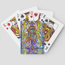 Stained Glass Playing Cards